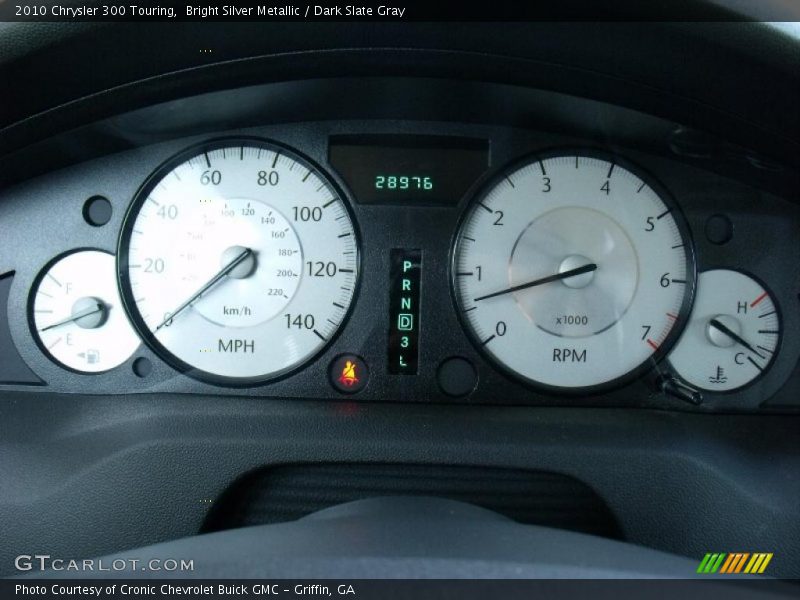 Bright Silver Metallic / Dark Slate Gray 2010 Chrysler 300 Touring