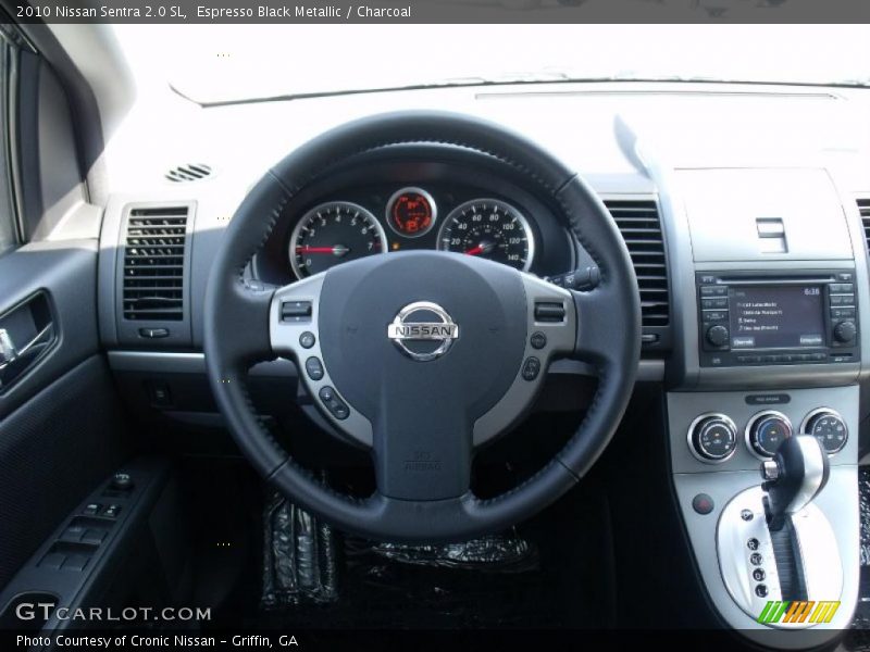 Espresso Black Metallic / Charcoal 2010 Nissan Sentra 2.0 SL