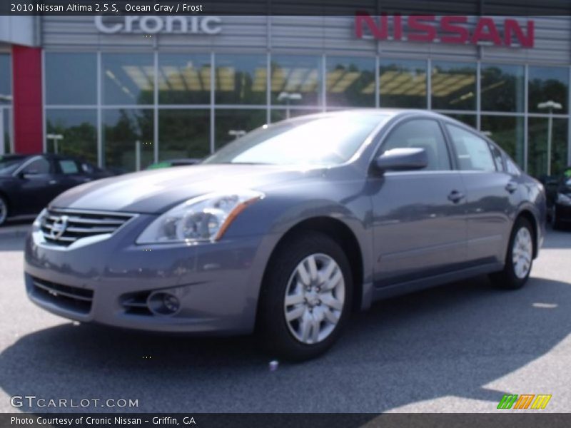 Ocean Gray / Frost 2010 Nissan Altima 2.5 S
