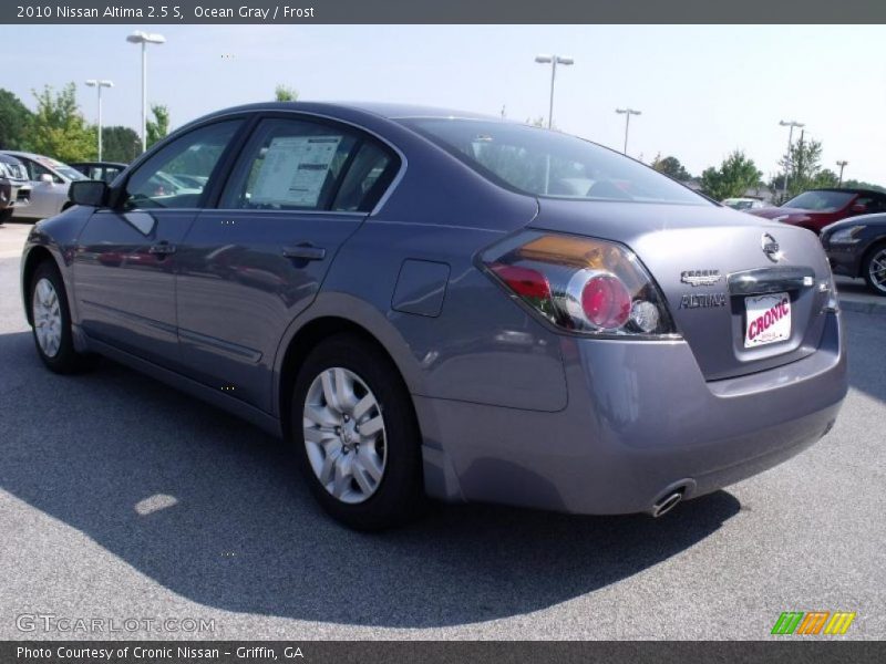 Ocean Gray / Frost 2010 Nissan Altima 2.5 S