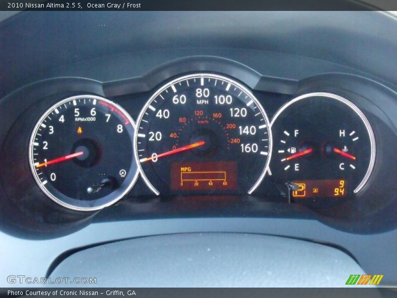 Ocean Gray / Frost 2010 Nissan Altima 2.5 S