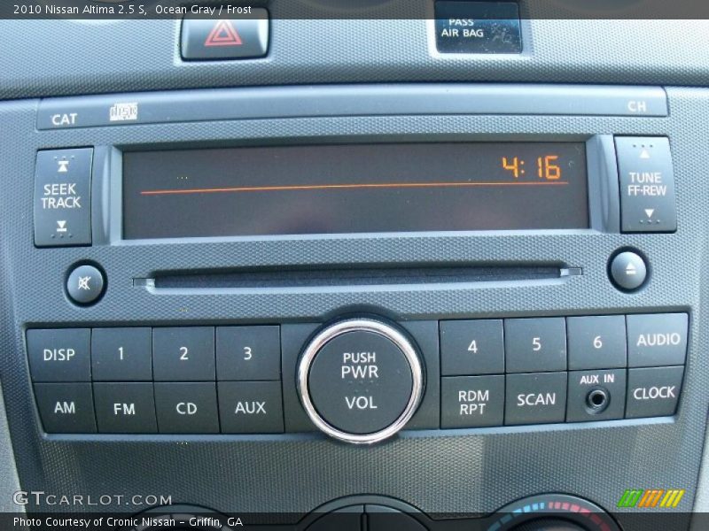 Ocean Gray / Frost 2010 Nissan Altima 2.5 S