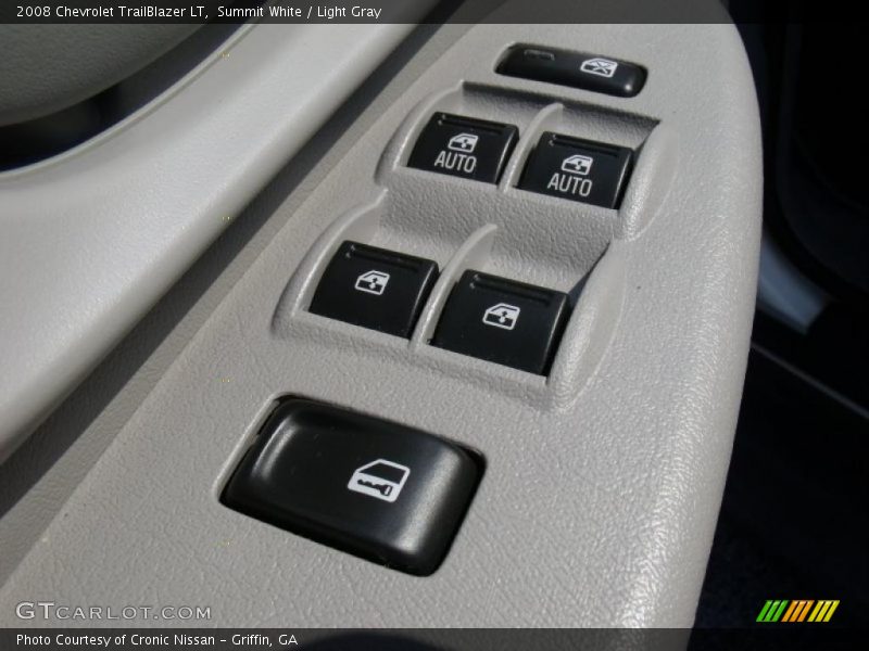 Summit White / Light Gray 2008 Chevrolet TrailBlazer LT