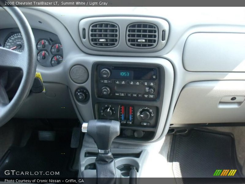 Summit White / Light Gray 2008 Chevrolet TrailBlazer LT