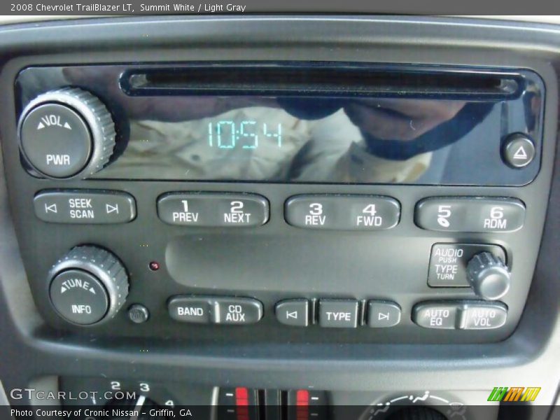 Summit White / Light Gray 2008 Chevrolet TrailBlazer LT