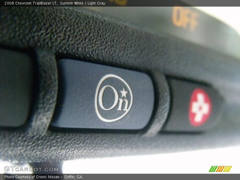 Summit White / Light Gray 2008 Chevrolet TrailBlazer LT