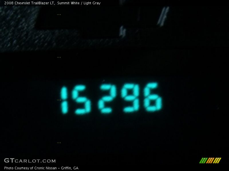 Summit White / Light Gray 2008 Chevrolet TrailBlazer LT