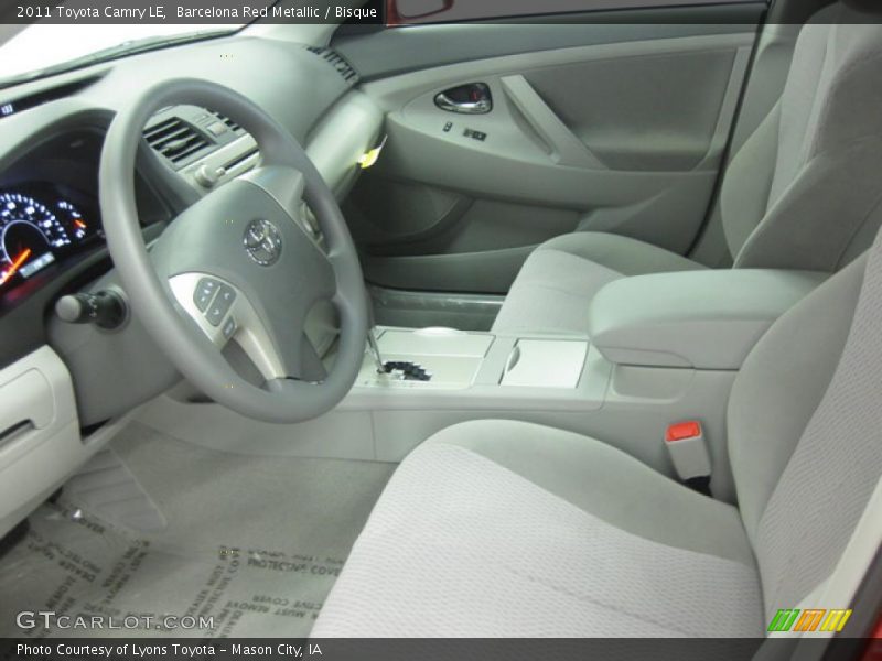 Barcelona Red Metallic / Bisque 2011 Toyota Camry LE