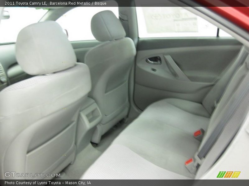 Barcelona Red Metallic / Bisque 2011 Toyota Camry LE