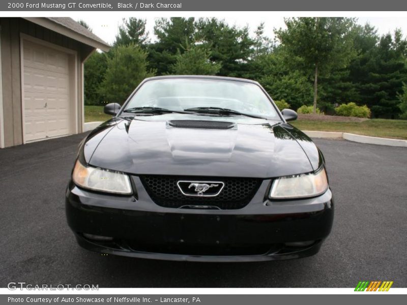 Black / Dark Charcoal 2000 Ford Mustang GT Convertible