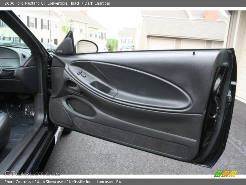 Black / Dark Charcoal 2000 Ford Mustang GT Convertible