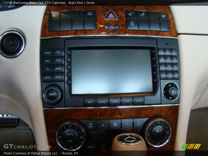 Mars Red / Stone 2008 Mercedes-Benz CLK 550 Cabriolet