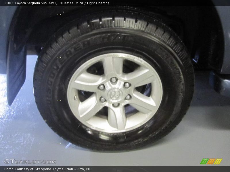 Bluesteel Mica / Light Charcoal 2007 Toyota Sequoia SR5 4WD