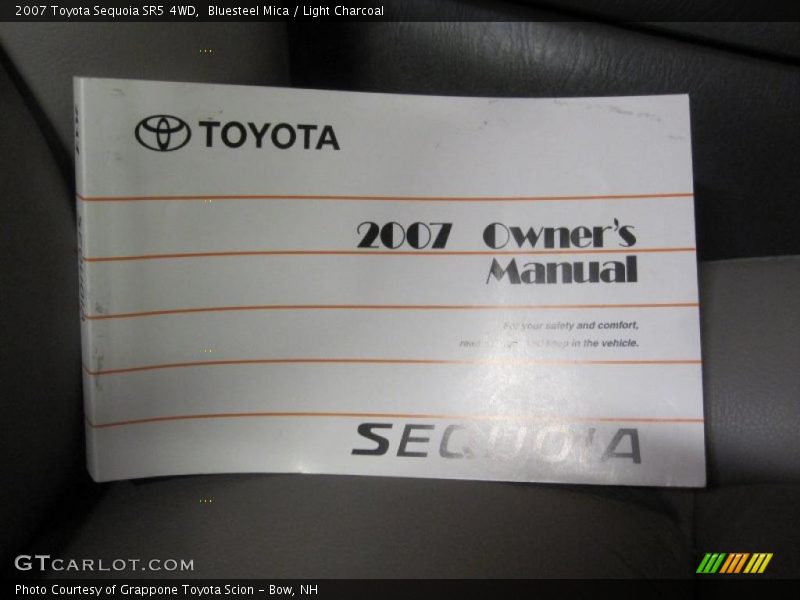 Bluesteel Mica / Light Charcoal 2007 Toyota Sequoia SR5 4WD