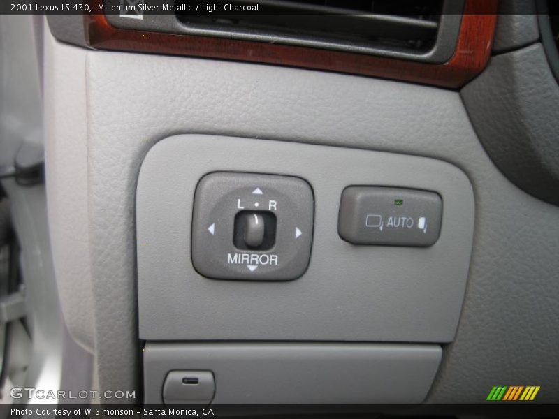 Millenium Silver Metallic / Light Charcoal 2001 Lexus LS 430
