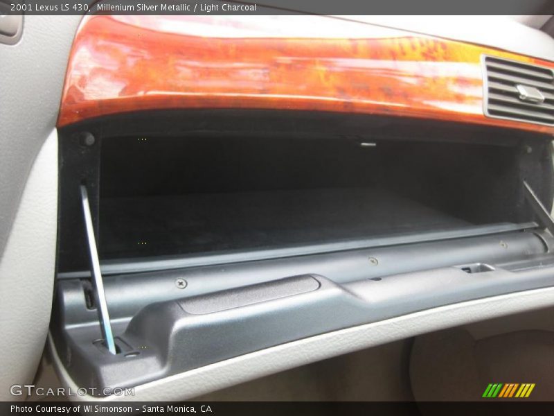 Millenium Silver Metallic / Light Charcoal 2001 Lexus LS 430