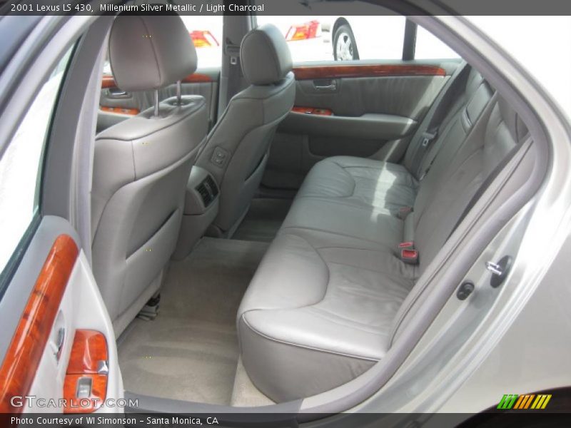 Millenium Silver Metallic / Light Charcoal 2001 Lexus LS 430