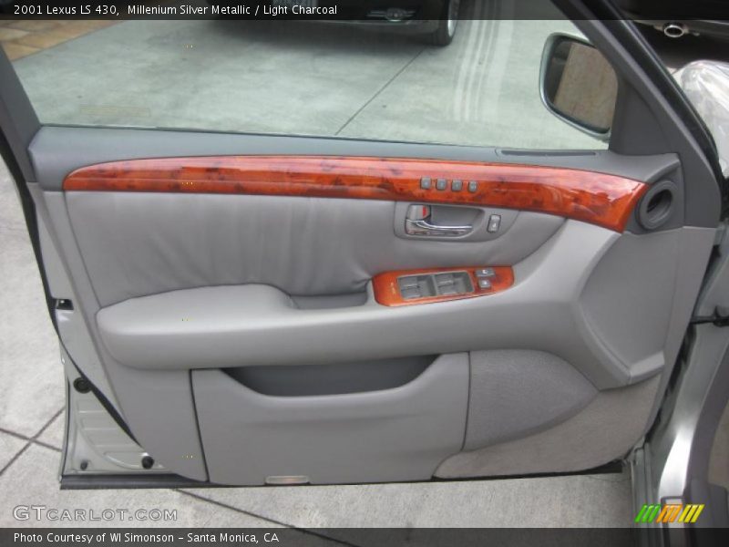 Millenium Silver Metallic / Light Charcoal 2001 Lexus LS 430