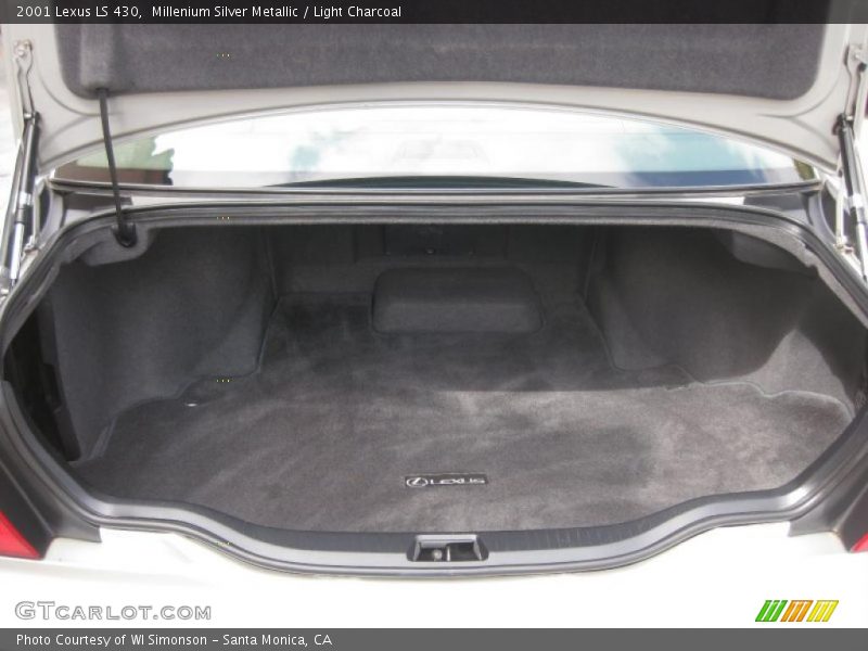 Millenium Silver Metallic / Light Charcoal 2001 Lexus LS 430