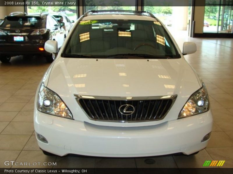 Crystal White / Ivory 2008 Lexus RX 350