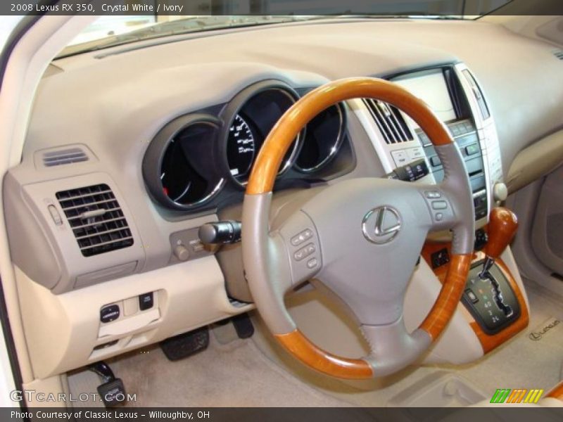 Crystal White / Ivory 2008 Lexus RX 350