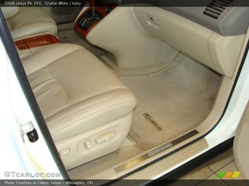 Crystal White / Ivory 2008 Lexus RX 350