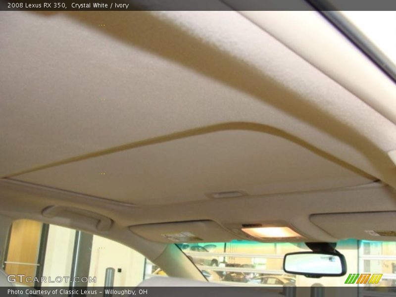 Crystal White / Ivory 2008 Lexus RX 350