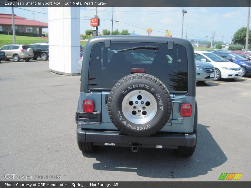 Gun Metal Pearl / Gray 1998 Jeep Wrangler Sport 4x4
