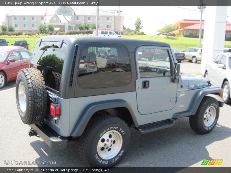 Gun Metal Pearl / Gray 1998 Jeep Wrangler Sport 4x4