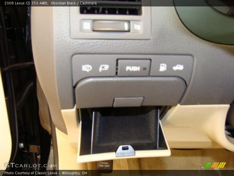 Obsidian Black / Cashmere 2008 Lexus GS 350 AWD