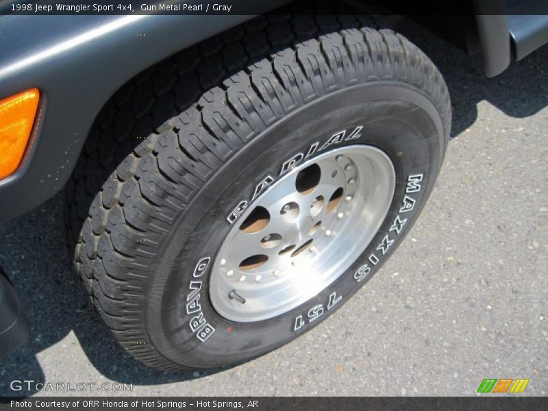 Gun Metal Pearl / Gray 1998 Jeep Wrangler Sport 4x4