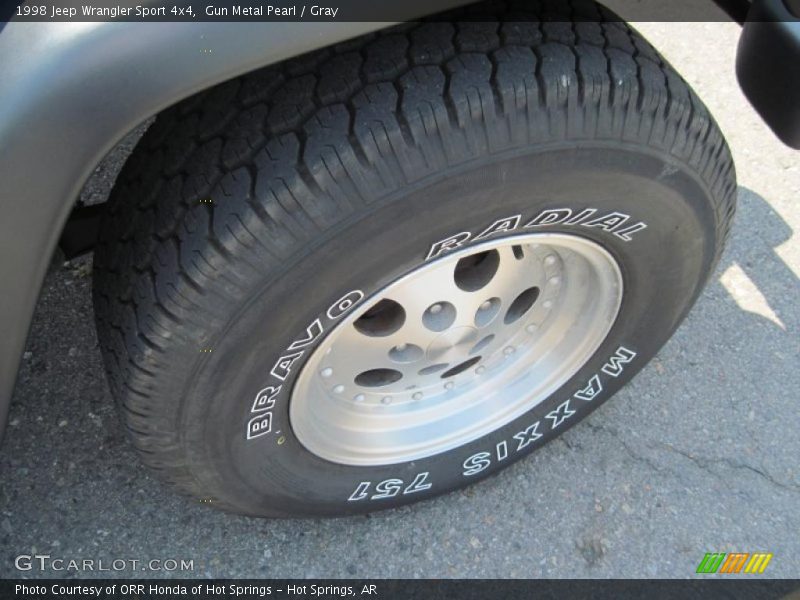 Gun Metal Pearl / Gray 1998 Jeep Wrangler Sport 4x4