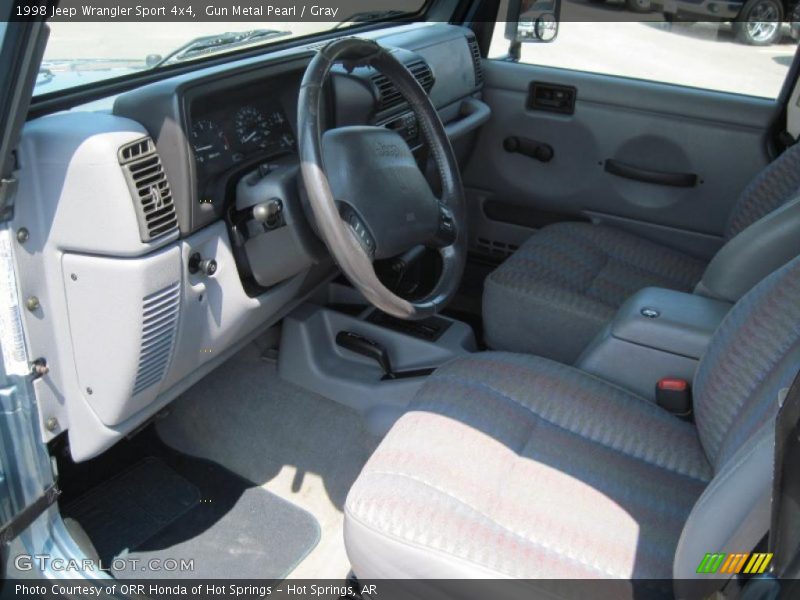 Gun Metal Pearl / Gray 1998 Jeep Wrangler Sport 4x4