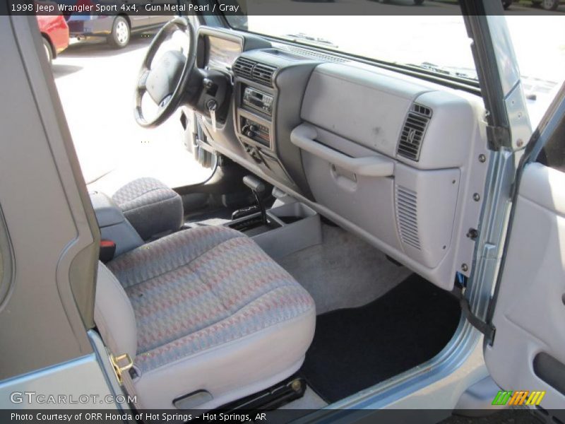 Gun Metal Pearl / Gray 1998 Jeep Wrangler Sport 4x4