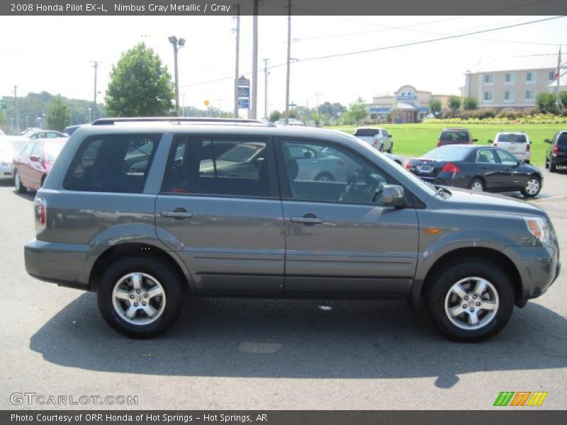 Nimbus Gray Metallic / Gray 2008 Honda Pilot EX-L