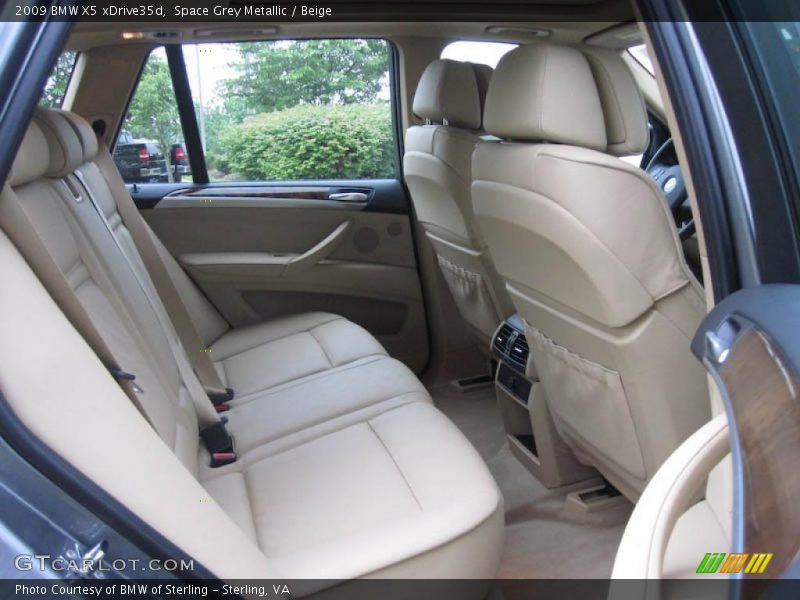 Space Grey Metallic / Beige 2009 BMW X5 xDrive35d
