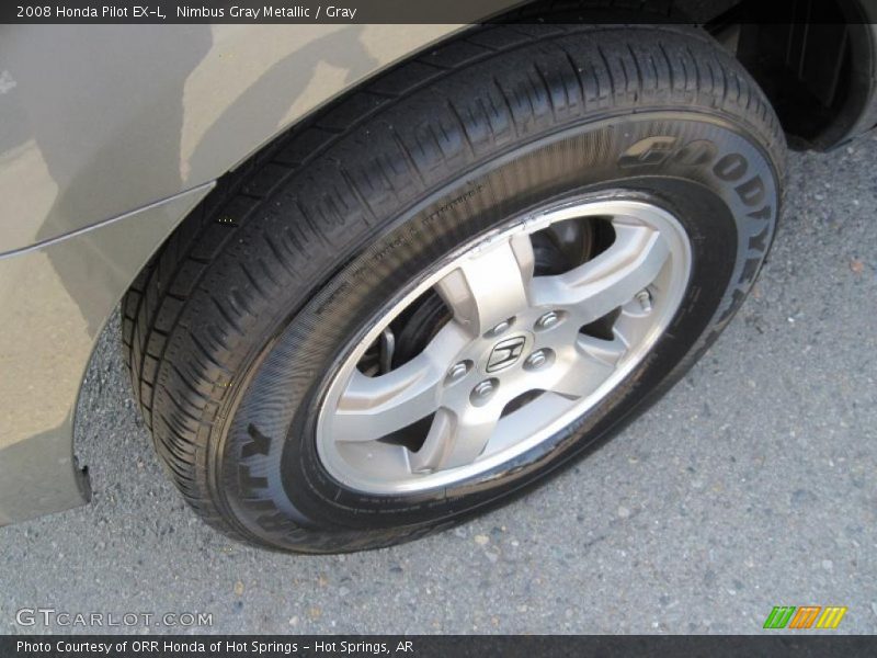 Nimbus Gray Metallic / Gray 2008 Honda Pilot EX-L