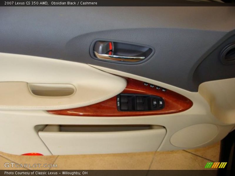 Obsidian Black / Cashmere 2007 Lexus GS 350 AWD