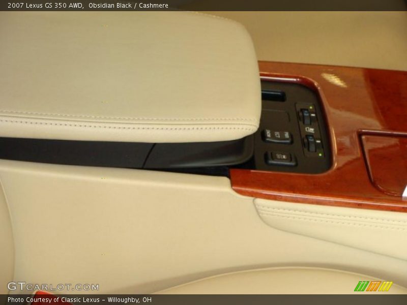 Obsidian Black / Cashmere 2007 Lexus GS 350 AWD
