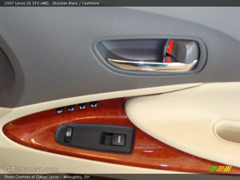 Obsidian Black / Cashmere 2007 Lexus GS 350 AWD