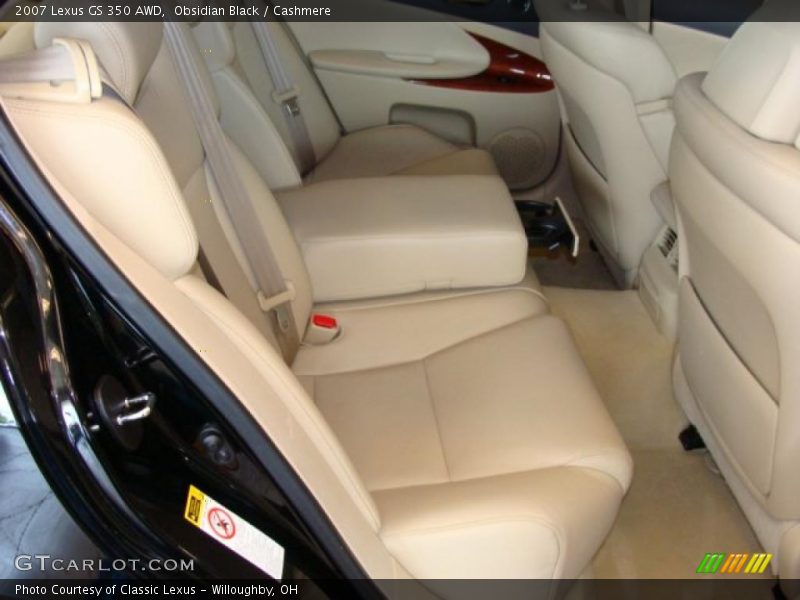 Obsidian Black / Cashmere 2007 Lexus GS 350 AWD