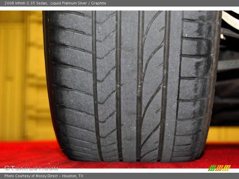 Liquid Platinum Silver / Graphite 2008 Infiniti G 35 Sedan