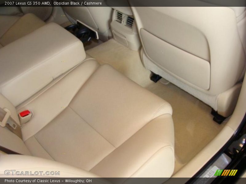Obsidian Black / Cashmere 2007 Lexus GS 350 AWD