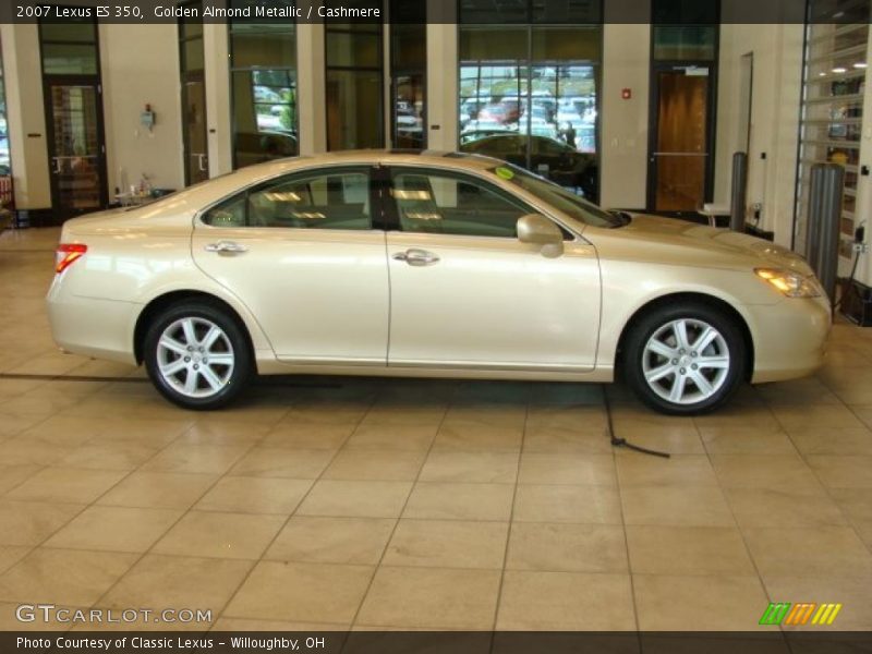Golden Almond Metallic / Cashmere 2007 Lexus ES 350