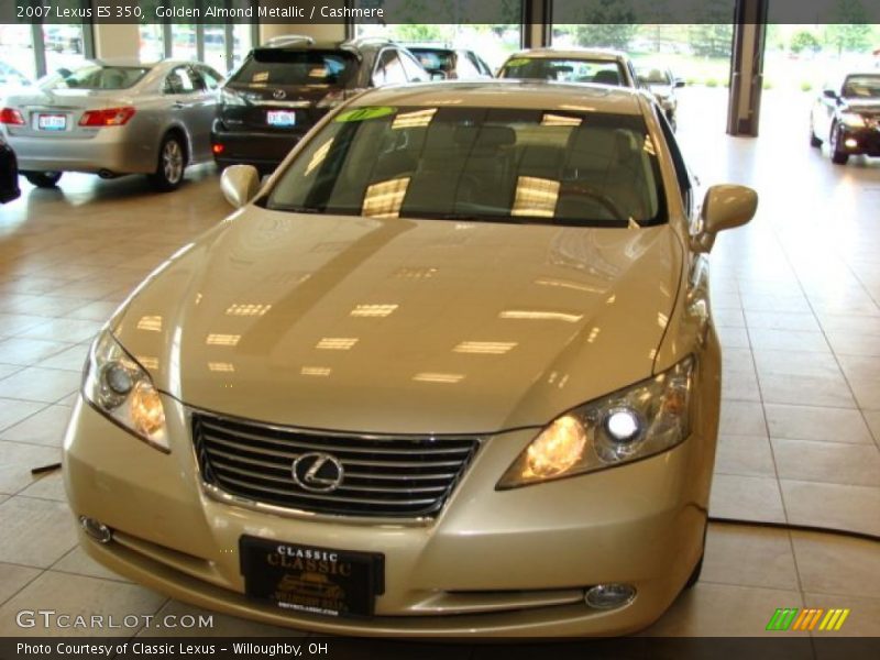Golden Almond Metallic / Cashmere 2007 Lexus ES 350