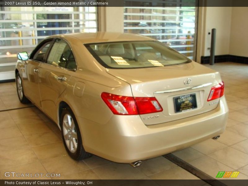 Golden Almond Metallic / Cashmere 2007 Lexus ES 350