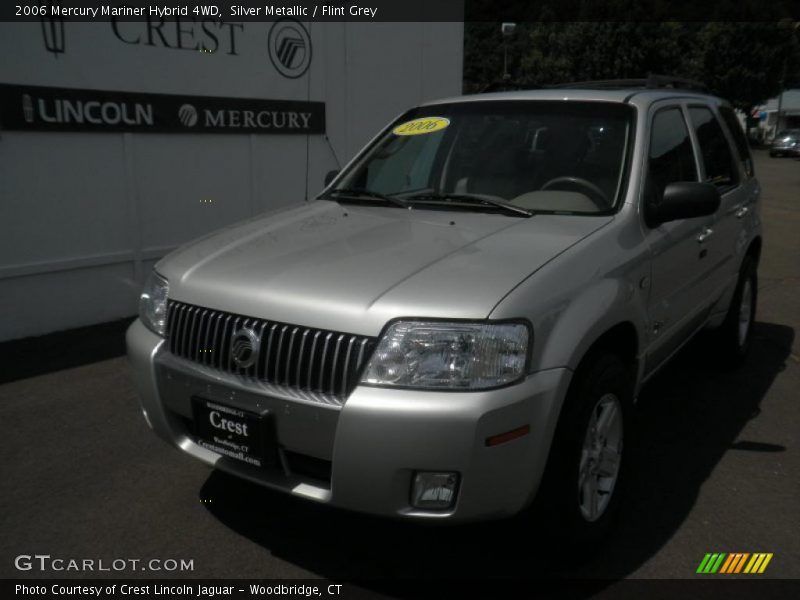 Silver Metallic / Flint Grey 2006 Mercury Mariner Hybrid 4WD