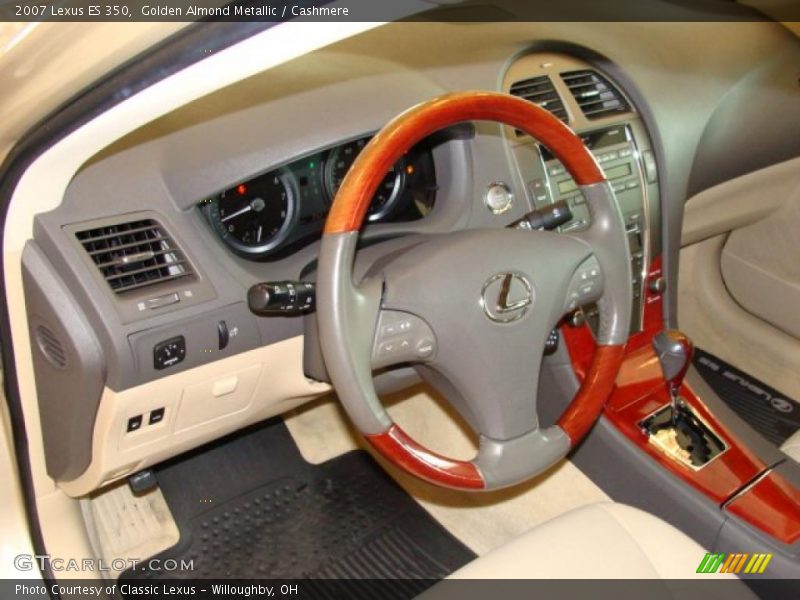 Golden Almond Metallic / Cashmere 2007 Lexus ES 350