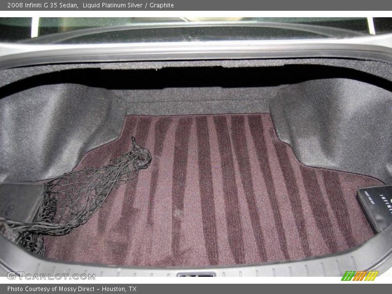 Liquid Platinum Silver / Graphite 2008 Infiniti G 35 Sedan