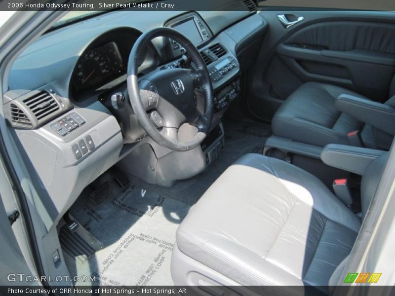 Silver Pearl Metallic / Gray 2006 Honda Odyssey Touring